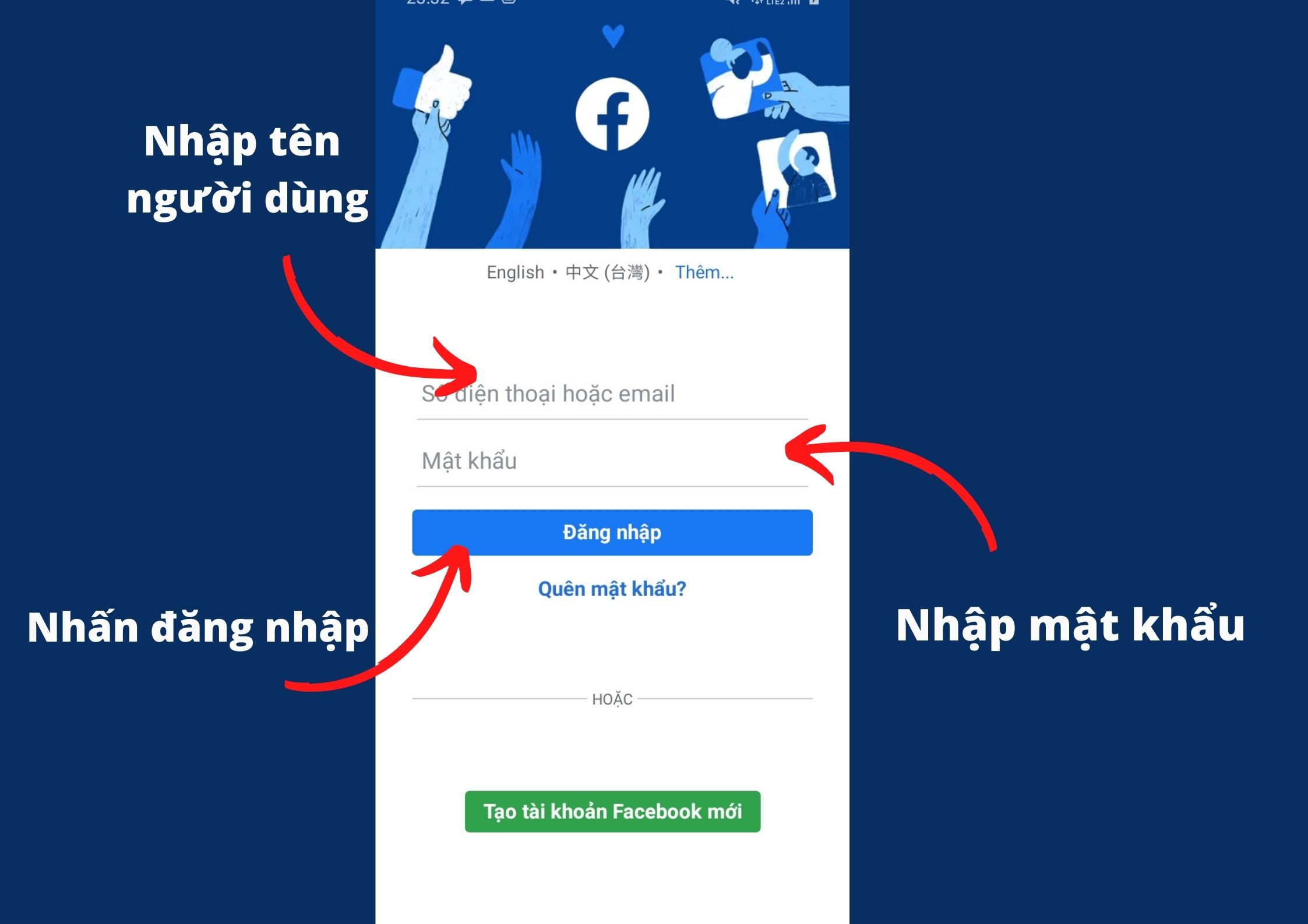 Hướng dẫn đăng nhập 28BET chi tiết với 2 cách: thủ công qua số điện thoại và nhanh qua Google/Facebook